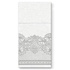 Papírenské zboží - Besteckservietten PAW AIRLAID 40x40cm Royal Lace Silver [25 Stück]