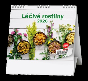 Papírenské zboží - Stolní kalendář - IDEÁL - Léčivé rostliny