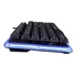 Papírenské zboží - E-BLUE K734, Tastatur US, multimedial, unterbeleuchtet typ verkabelt (USB), schwarz