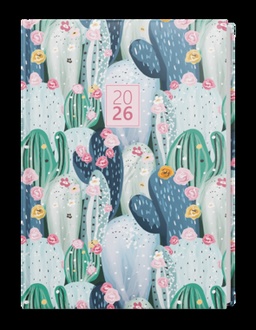 Papírenské zboží - Týdenní diář - Prokop - Lamino - B6 - Kaktus