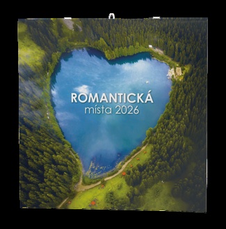 Papírenské zboží - Nástěnný kalendář - Romantická místa