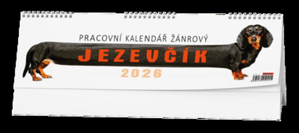 Papírenské zboží - Stolní kalendář - Pracovní kalendář žánrový - Jezevčík