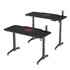 Papírenské zboží - ULTRADESK Spieltisch LEVEL RED, 140x66cm, 72-124cm, mit XXL-Mauspad
