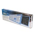 Papírenské zboží - E-BLUE K734, Tastatur US, multimedial, unterbeleuchtet typ verkabelt (USB), schwarz