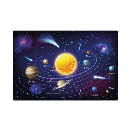 Papírenské zboží - Podložka na stůl PP 60x40cm Planets