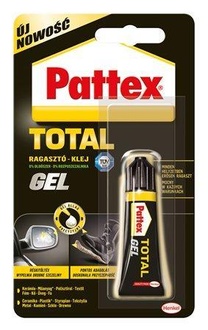 Papírenské zboží - Vteřinové lepidlo "Pattex Total Gel", 8g, HENKEL