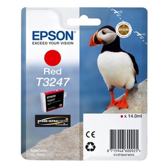 Papírenské zboží - Epson originální ink C13T32474010, red, 14ml, Epson SureColor SC-P400