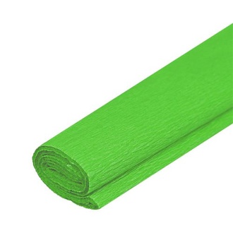 Papírenské zboží - Krepový papír středně zelený