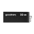 Papírenské zboží - Goodram USB flash disk, USB 2.0, 32GB, UCU2, schwarz, UCU2-0320K0R11, USB A, mit einer drehbaren Kappe