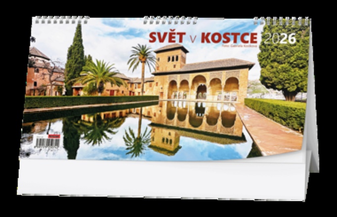 Papírenské zboží - Stolní kalendář - Svět v kostce