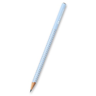 Papírenské zboží - Grafitová tužka Faber-Castell Sparkle - perleťové odstíny, sv. modrá