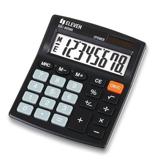 Papírenské zboží - Stolní kalkulátor Eleven SDC-805NR