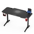 Papírenské zboží - ULTRADESK Spieltisch FRAG - GRAPHITE, 140x66 cm, 76 cm, mit XXL-Mauspad, mit Ultradesk BEAM