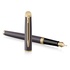 Papírenské zboží - Waterman Hémisphere The Understated Edit Lava Black GT Füllfederhalter, F-Feder