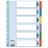 Papírenské zboží - Verstärkte Trennwände aus Pappe Esselte Mylar, A4, Farbmix