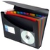 Papírenské zboží - Aktentasche mit Fächern "Rainbow Class", 12-teilig, schwarz, PP, VIQUEL