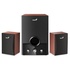 Papírenské zboží - Genius reproduktory SW-HF 2.1 1700 v2, 2.1, 45W, hnědo-černé, regulace hlasitosti, 3,5 mm