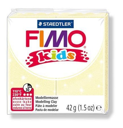 Papírenské zboží - Modelovací hmota Fimo kids 42g perleťová žlutá