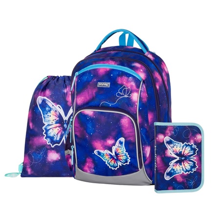 Papírenské zboží - Školní set 3ks OXY GO OXY GO Motýl