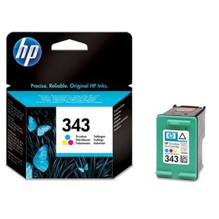 Papírenské zboží - Inkjet cart.pro "DeskJet 460 mobil, 5740, 5940" tiskárny, HP "Nr.343" Barevná, 7ml