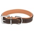 Papírenské zboží - ACTIVE COMFORT Lederhalsband, braun/hellbraun M: 39-46 cm/25 mm