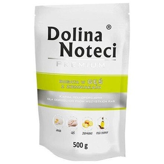 Papírenské zboží - DOLINA NOTECI PREMIUM husa s bramborem kapsička pro psy 500 g 