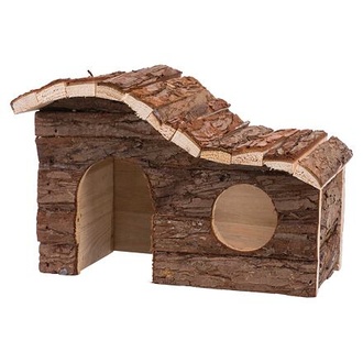 Papírenské zboží - Dřevěný dům HANNA pro křečka 26x16x15cm TRIXIE 
