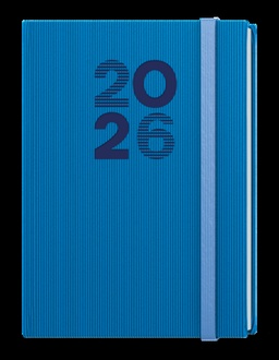 Papírenské zboží - Týdenní diář - Oskar - Vigo - A5 - modrá