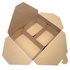 Papírenské zboží - MENÜBOX KRAFT PE 19,5x14x5cm 1500ml [50 Stück]