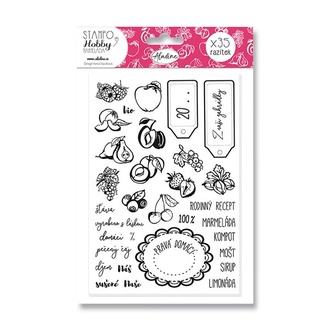 Papírenské zboží - Razítka Stampo Hobby - Marmeláda 35 ks