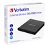 Papírenské zboží - Verbatim 53504, externí CD/DVD mechanika, Geschwind. CD(24x) DVD (8x) Technologie MDISC (tm)