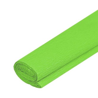 Papírenské zboží - Krepový papír světle zelený
