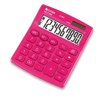 Papírenské zboží - Stolní kalkulátor Eleven 810NR růžová