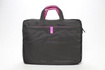 Papírenské zboží - Tasche na Notebook 15,6", schwarze mit pink Elementen aus Nylon, NT006 typ Crown