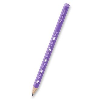 Papírenské zboží - Grafitová tužka Faber-Castell Jumbo Unicorn HB, fialová